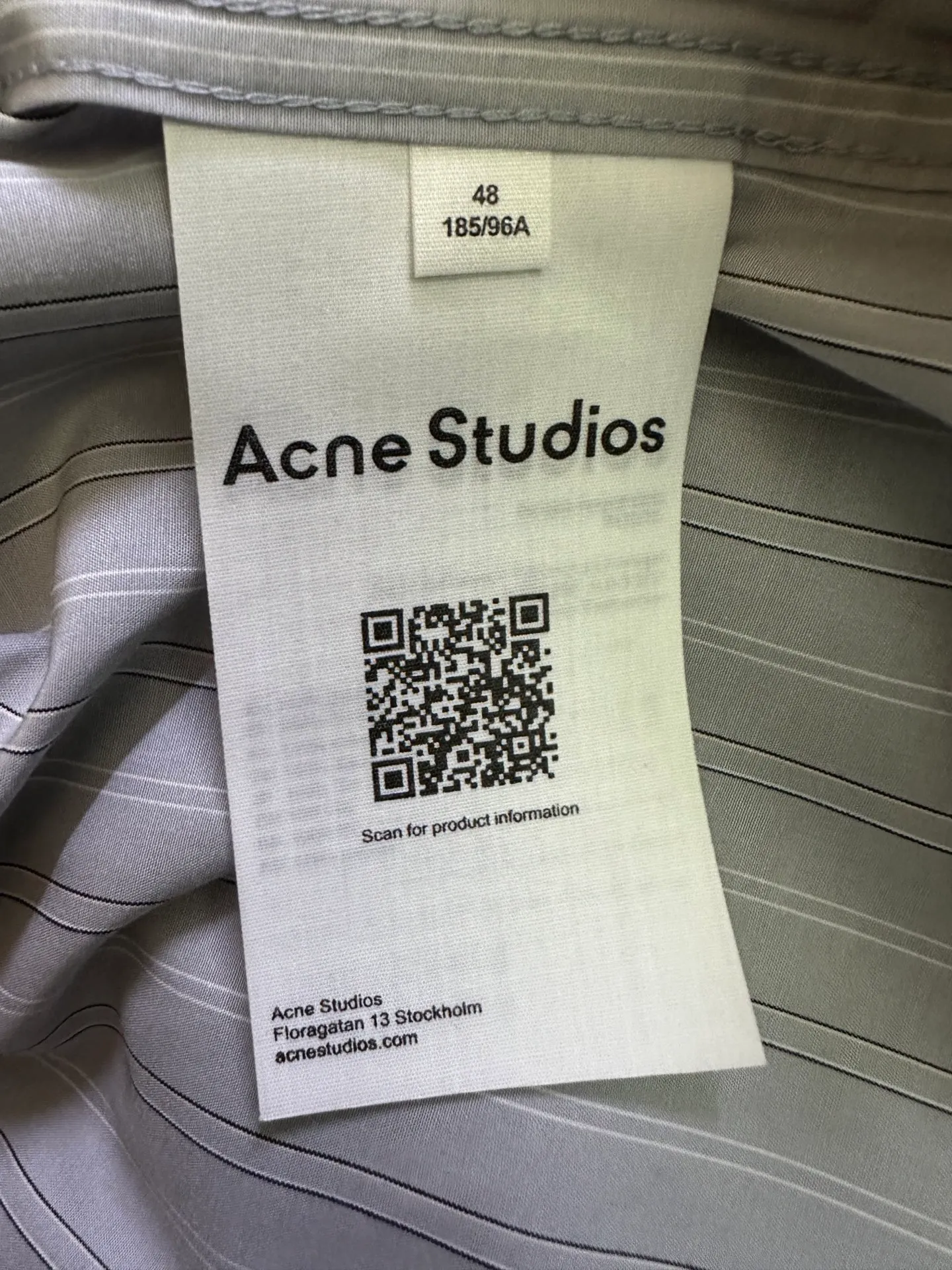Acne Studios ： Same Style Color: Size: S M L XL